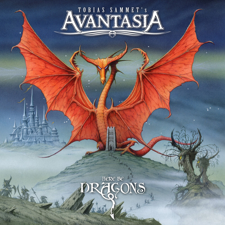 the album cover for Avantasia - Here Be Dragons [LP]