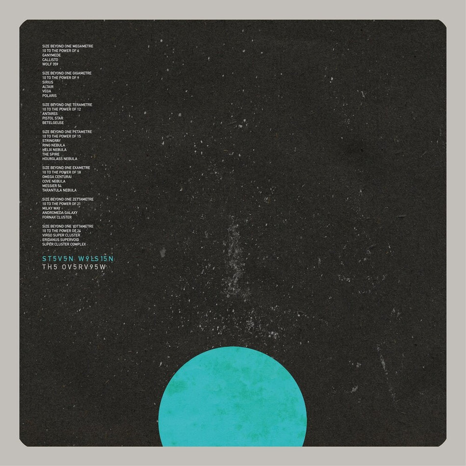 the album cover for Steve Wilson - Overview