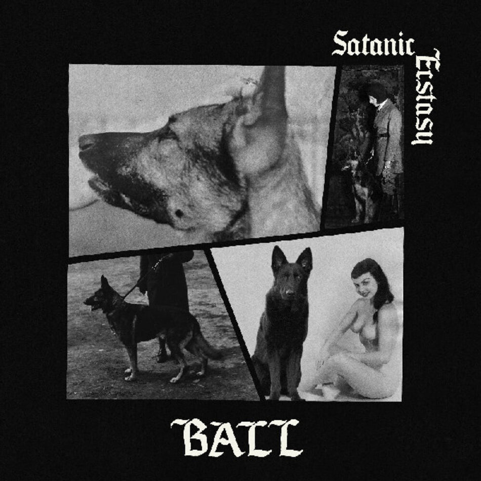 the album cover for Ball - Satanic Ecstasy [Colored Vinyl] [Deluxe] (Spla)