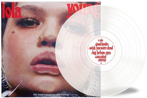 Lola Young - This Wasn't Meant For You Anyway LP (Indie Exclusive Limited Edition Clear Vinyl)