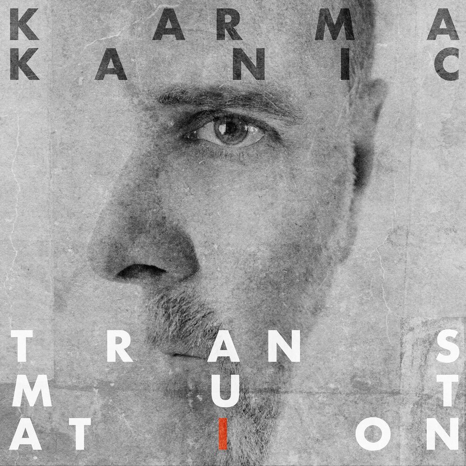 the album cover for Karmakanic - Transmutation