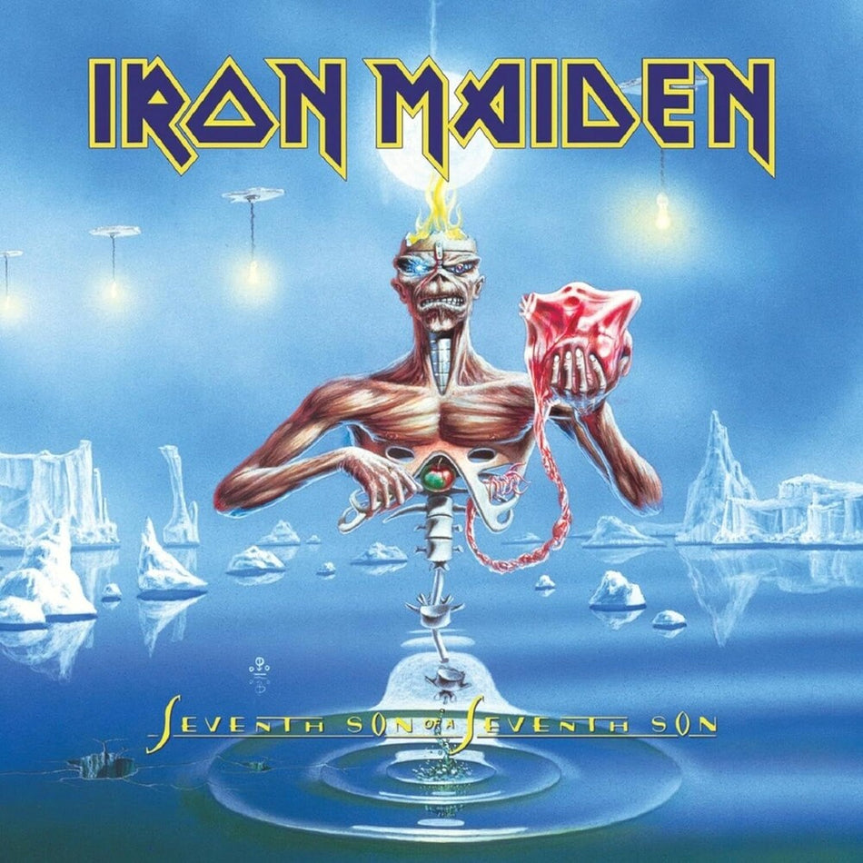 the album cover for Iron Maiden - Seventh Son Of A Seventh Son [2015 Remaster] [180 Gram]