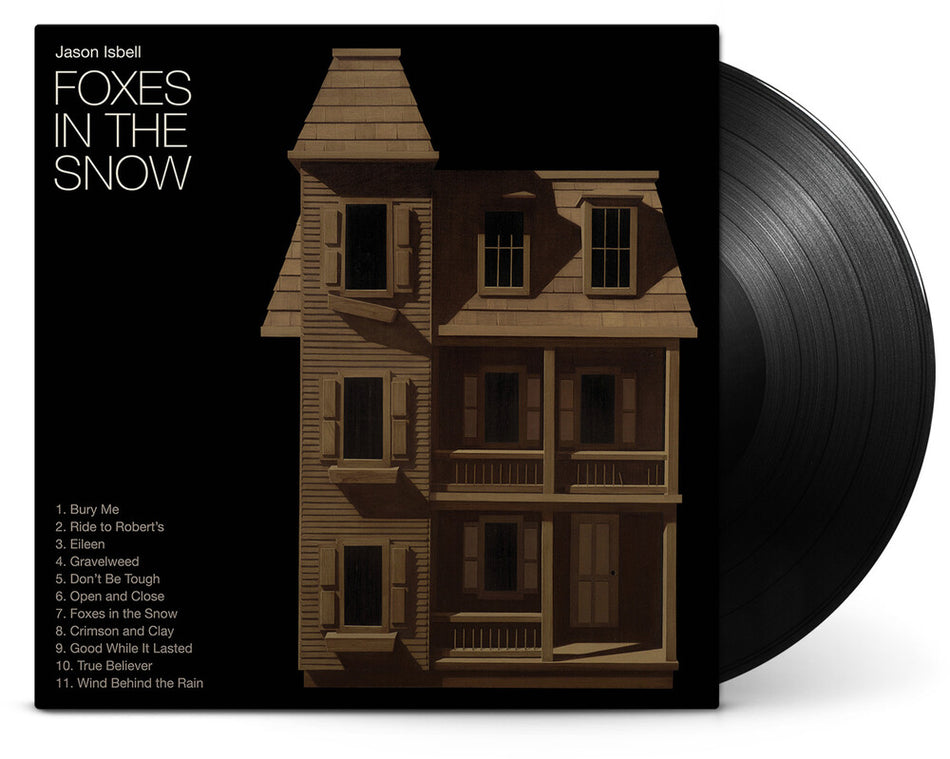 the album cover for Jason Isbell - Foxes in the Snow [LP]