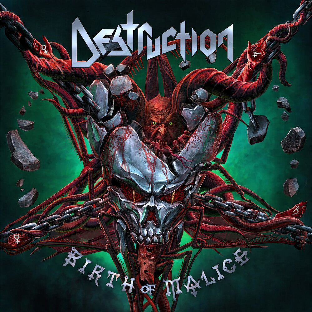 the album cover for Destruction - Birth Of Malice [Compact disc]