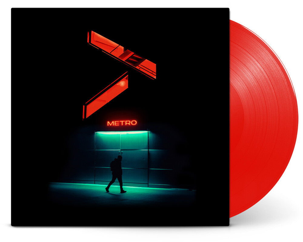 the album cover for The Blue Stones - Metro [LP Opaque red]