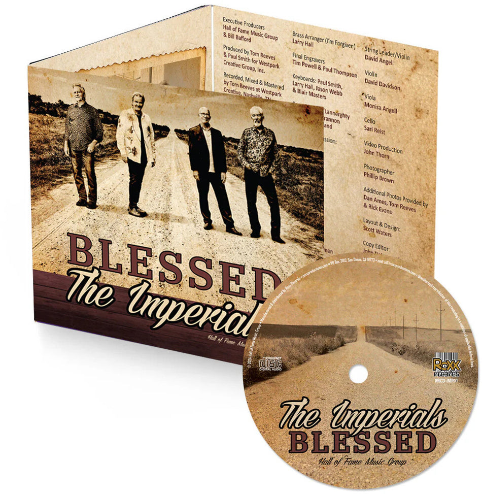 the album cover for Imperials - Blessed