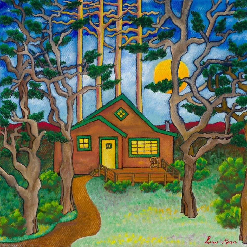 the album cover for Low Roar - House In The Woods [Deluxe] (Gate) (Grn)