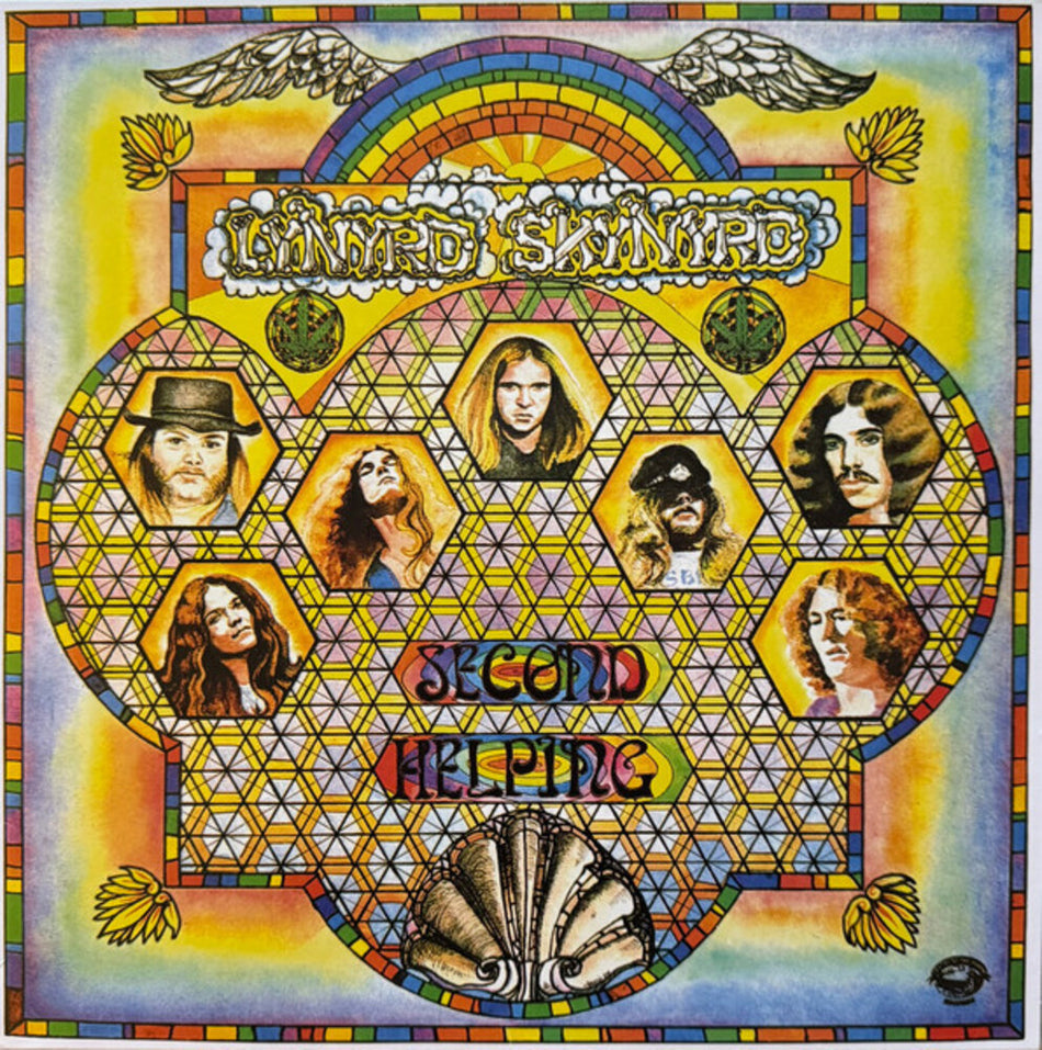 the album cover for Lynyrd Skynyrd - Second Helping - Ltd Yellow Vinyl [Colored Vinyl] [Limited Edition]