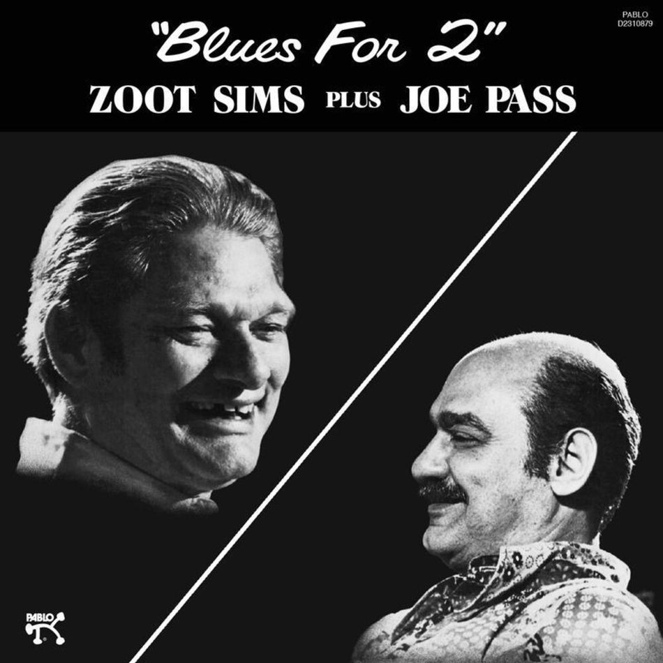 the album cover for Joe Pass  / Sims,Zoot - Blues For 2 [180 Gram]