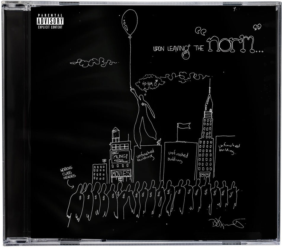 the album cover for The Weeknd - Hurry Up Tomorrow  [Basquiat Cover Signed]