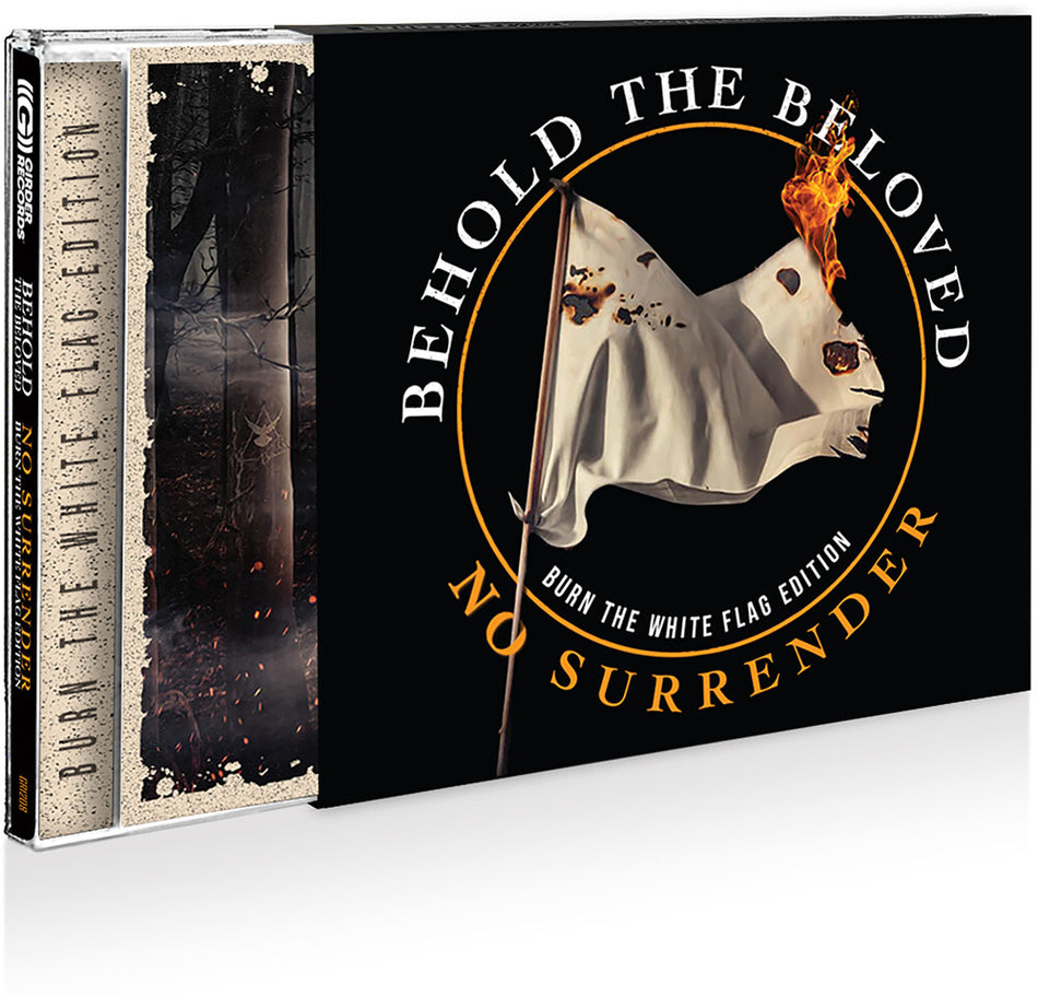 the album cover for Behold the Beloved - No Surrender (Burn The White Flag) (Bonus Tracks)