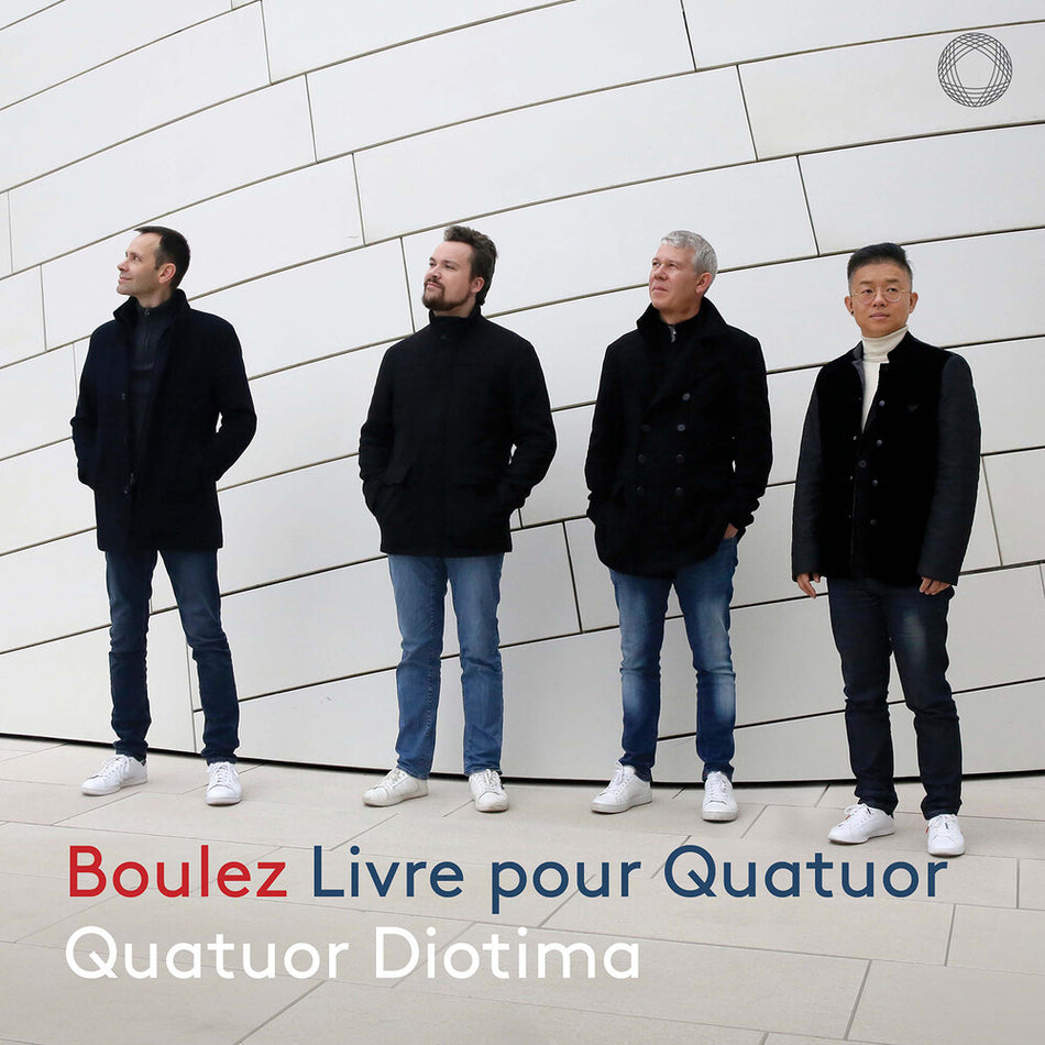 the album cover for Boulez / Diotima - Livre Pour Quatuor