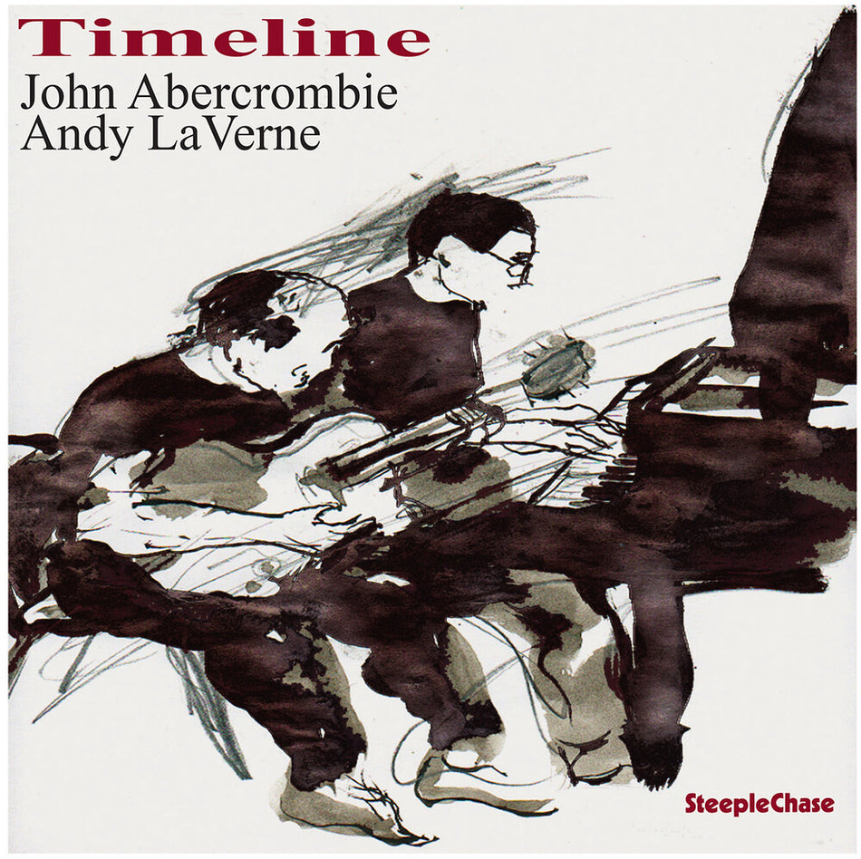 the album cover for John Abercrombie  / Laverne,Andy - Timeline