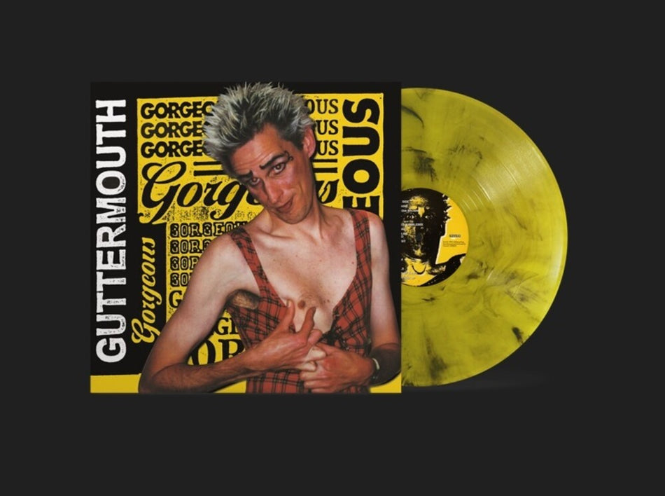 the album cover for Guttermouth - Gorgeous (25th Anniversary) [Colored Vinyl] [Record Store Day] (Ylw)