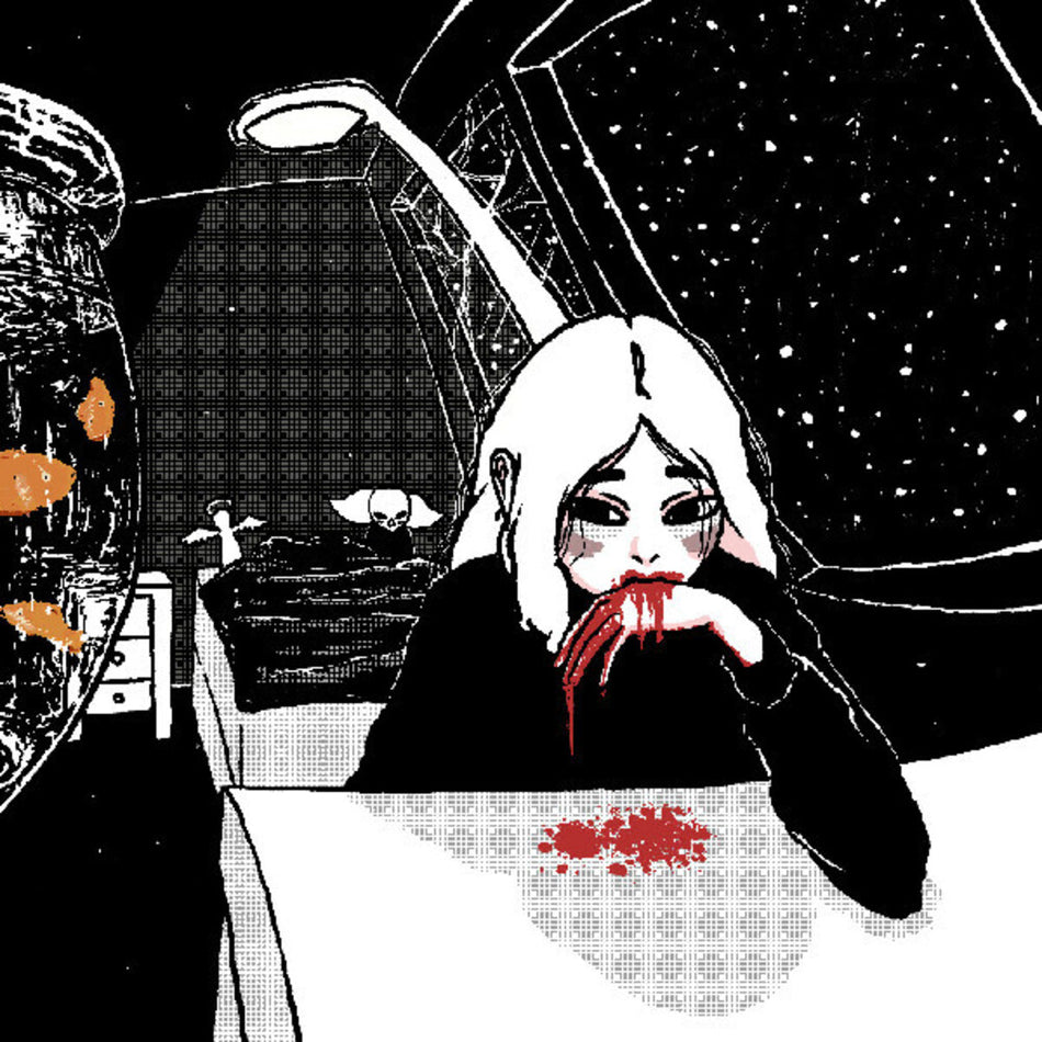 the album cover for Weatherday - Hornet Disaster [Clear Vinyl] (Gate) (Red) [Download Included] (Spla)