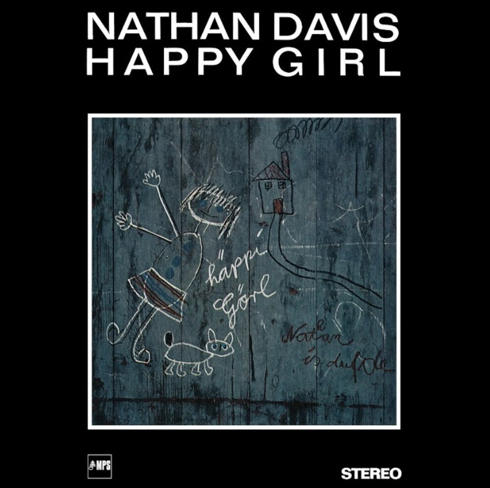 the album cover for Nathan Davis - Happy Girl