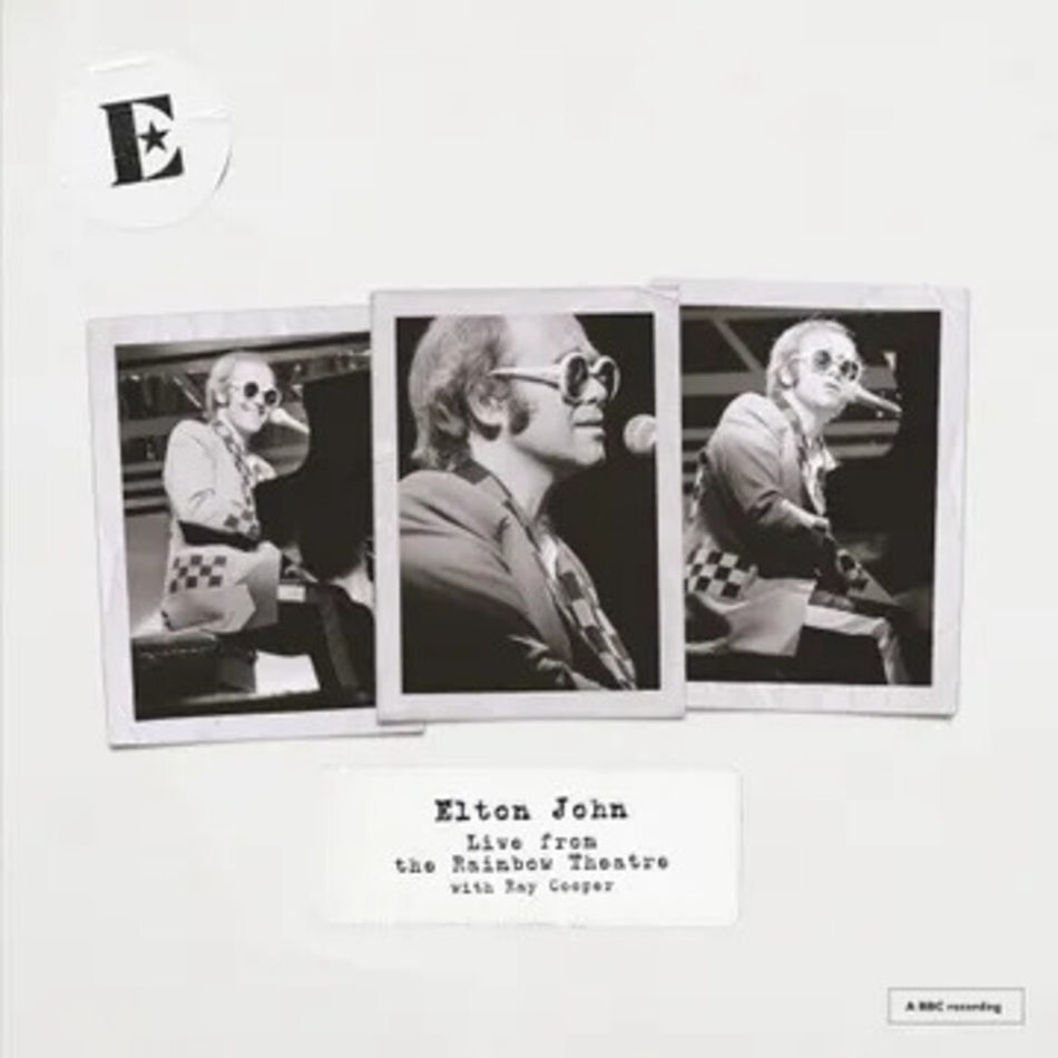 the album cover for Elton John - Live At The Rainbow Theatre [180 Gram] [Record Store Day]