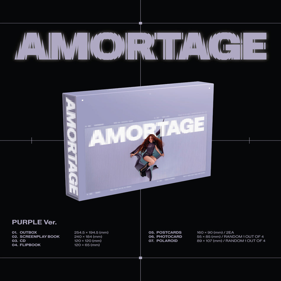 the album cover for Jisoo - Amortage (Bloom Version) (Pcrd) (Phot) (Lent)