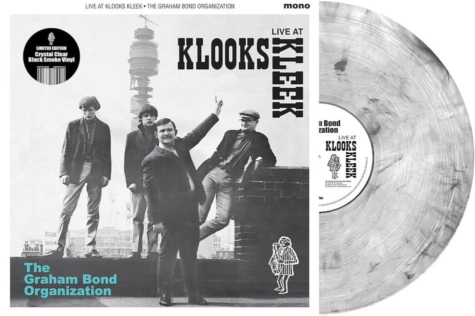 the album cover for Graham Bond  Organisation - Live At Klook's Kleek London 1964 (Uk)