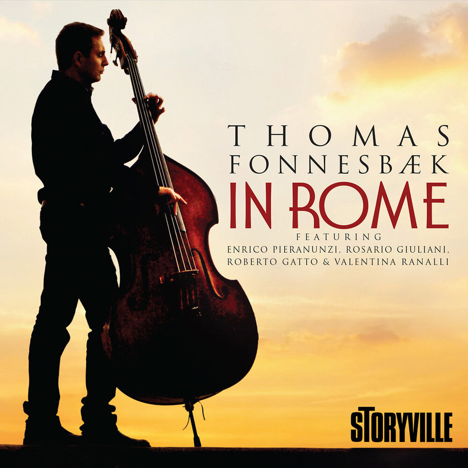 the album cover for Thomas Fonnesbaek - In Rome