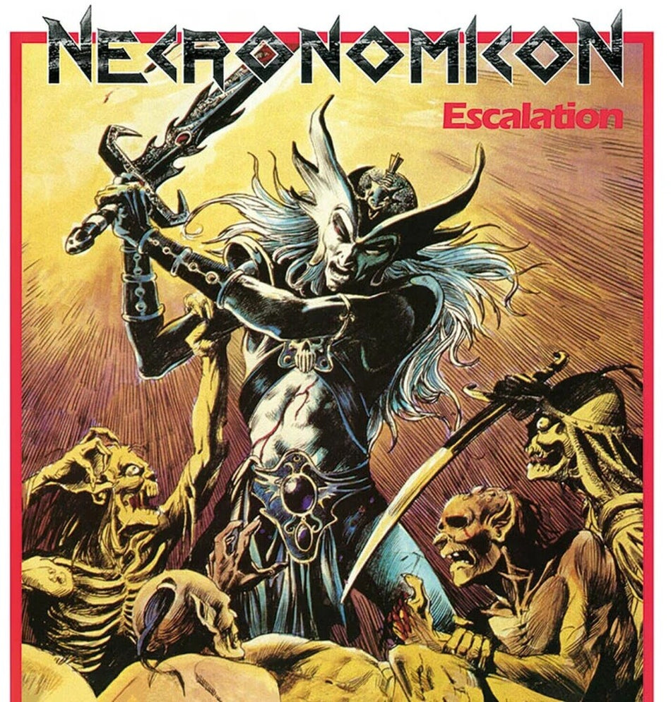 the album cover for Necronomicon - Escalation [Reissue]