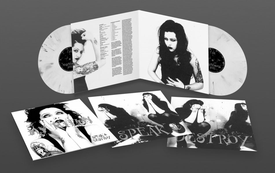 the album cover for My Ruin - Speak & Destroy [Colored Vinyl] (Ofgv) (Uk)