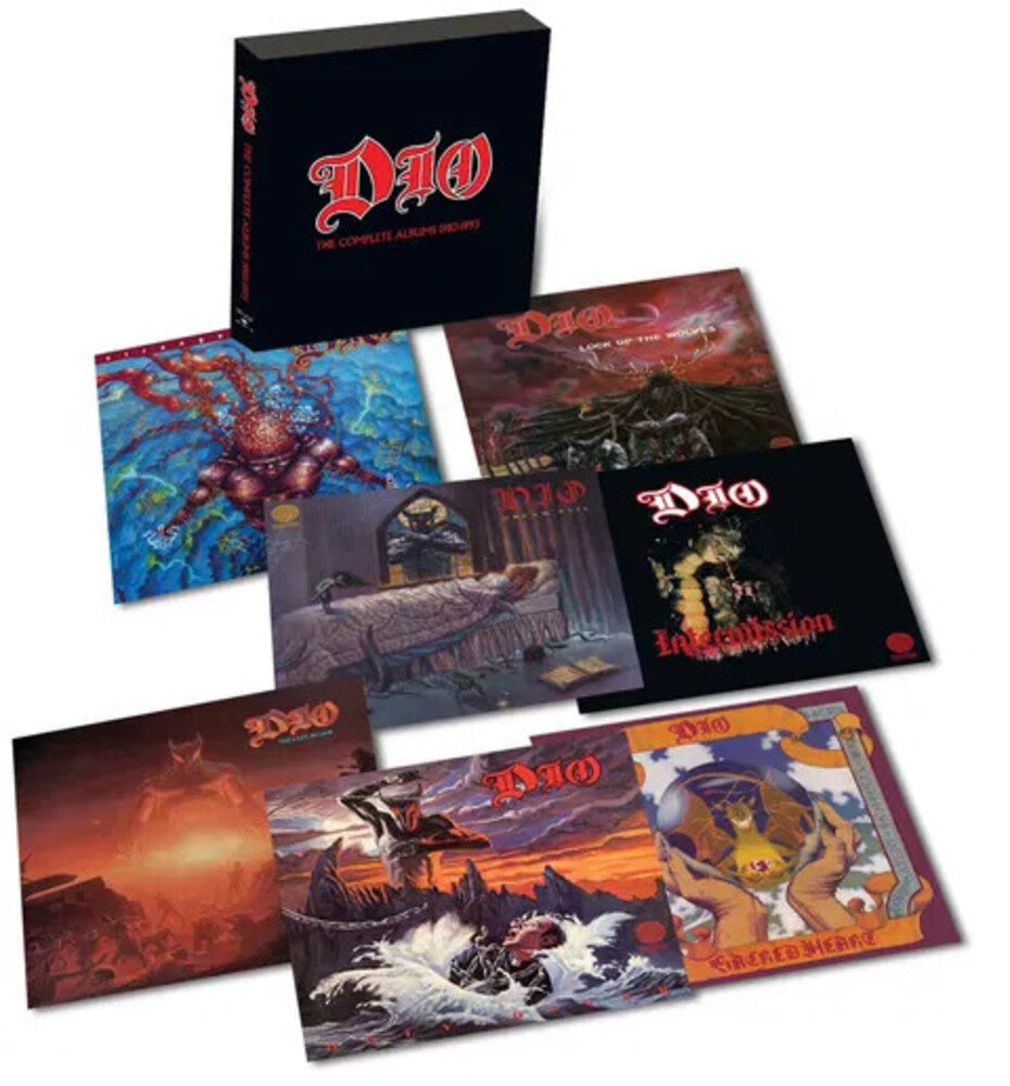 the album cover for Dio - Complete Albums 1983-1993 (Box) (Uk)