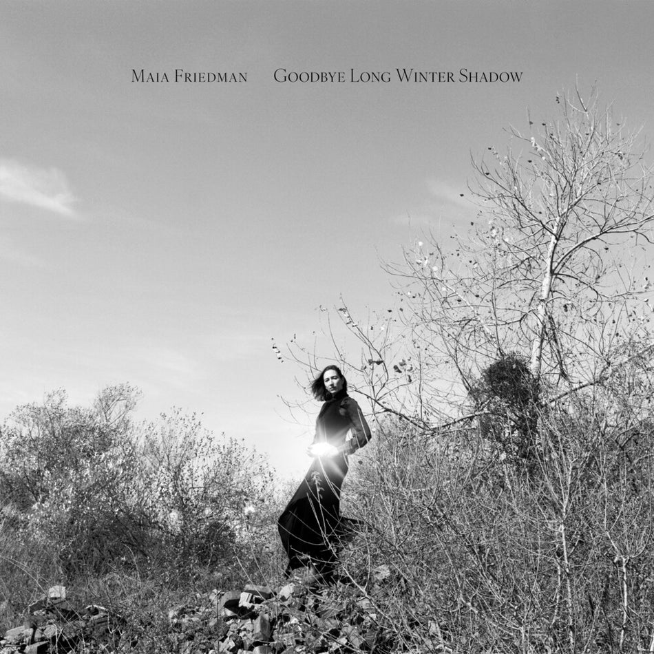 the album cover for Maia Friedman - Goodbye Long Winter Shadow [Colored Vinyl] (Red)