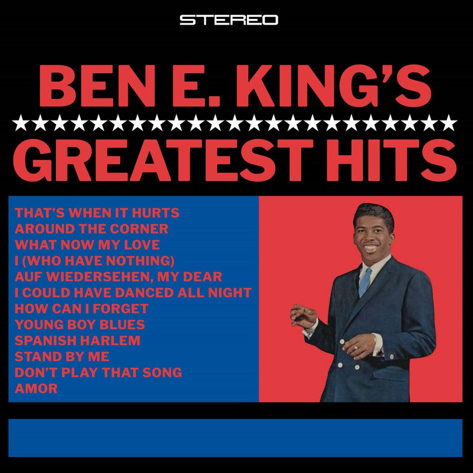 the album cover for Ben King  E - Greatest Hits - 60th Anniversary [Clear Vinyl] [Limited Edition]