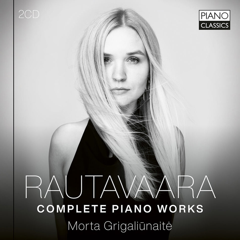 the album cover for Morta Grigaliunaite - Complete Piano Works