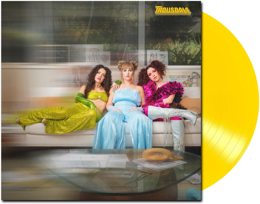 the album cover for Trousdale - Growing Pains [LP Opaque Yellow]