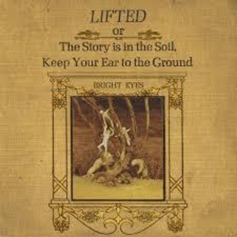 the album cover for Bright Eyes - Lifted Or The Story Is In The Soil (Blk) [Colored Vinyl]