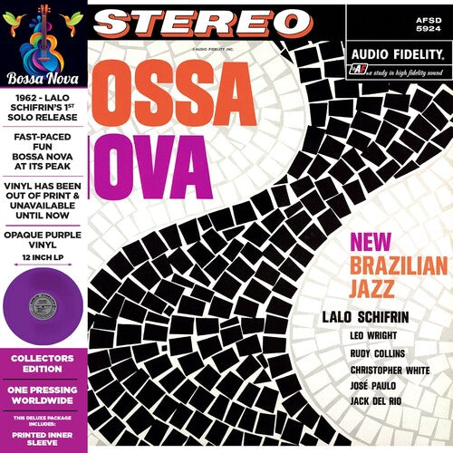 Lalo Schifrin - Bossa Nova New Brazilian Jazz LP (Opaque Purple Vinyl