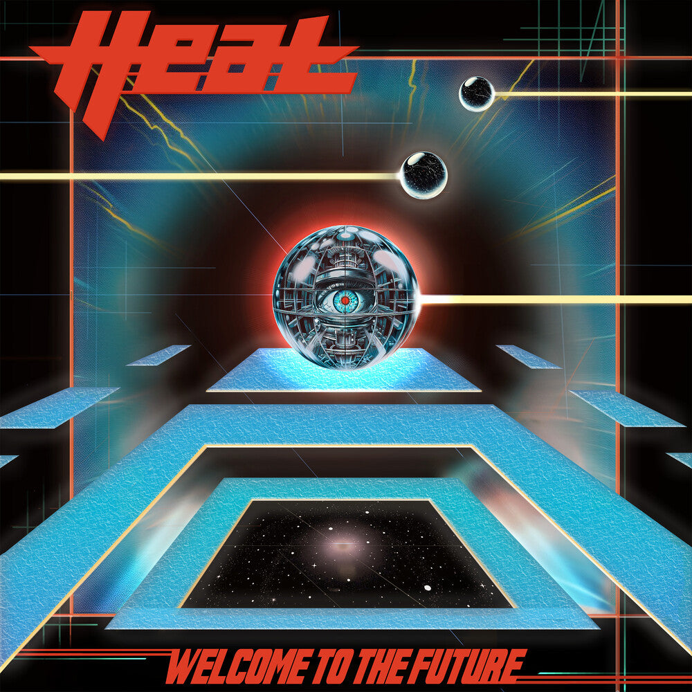 the album cover for Welcome To The Future - H.E.A.T [Compact disc]
