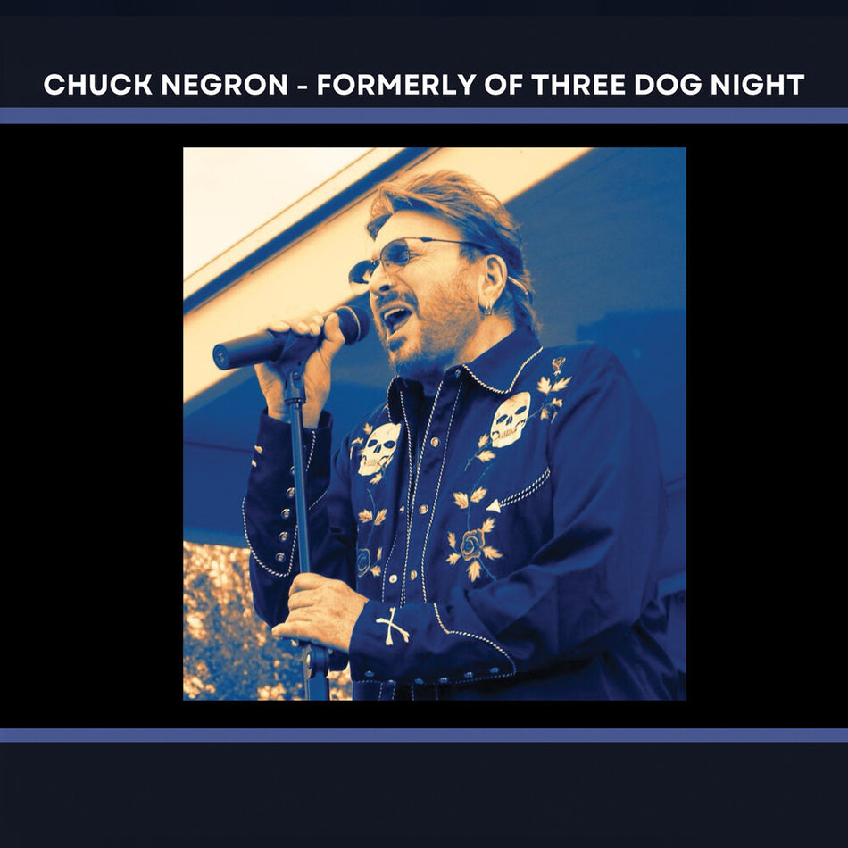 the album cover for Negron, Chuck - Chuck Negron's Greatest Hits - Formerly of Three Dog Night