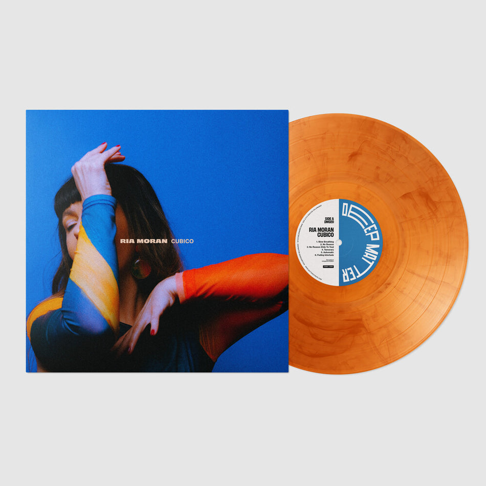 the album cover for Ria Moran - Cubico [Indie Exclusive] - Orange [Colored Vinyl] (Ofgv) (Org) [Indie Exclusive]
