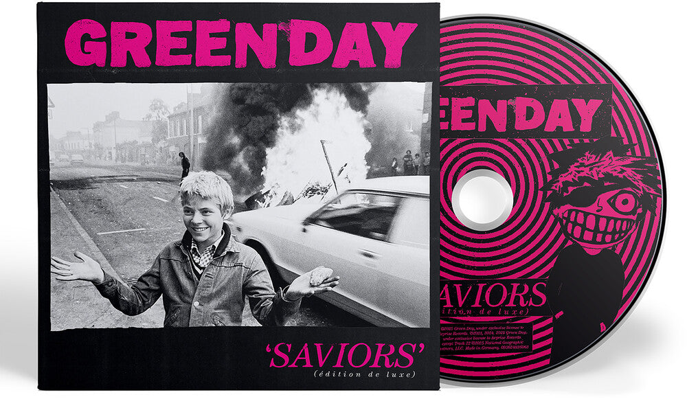the album cover for Green Day - Saviors - (Edition de luxe)