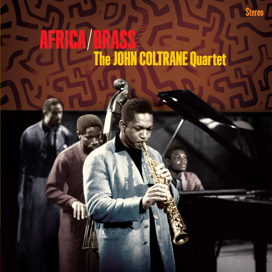 the album cover for John Coltrane  Quartet - Africa / Brass (Bonus Tracks) [Colored Vinyl] [Limited Edition] [180 Gram]