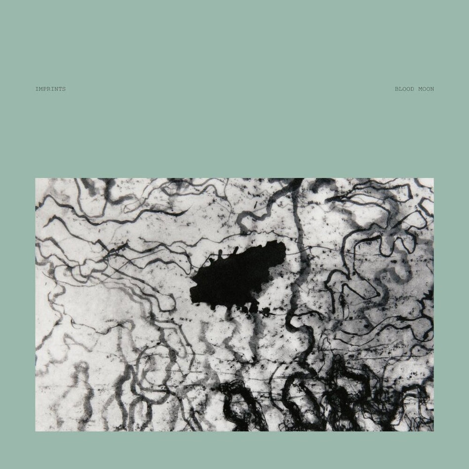 the album cover for Imprints - Blood Moon [Colored Vinyl] (Grn)