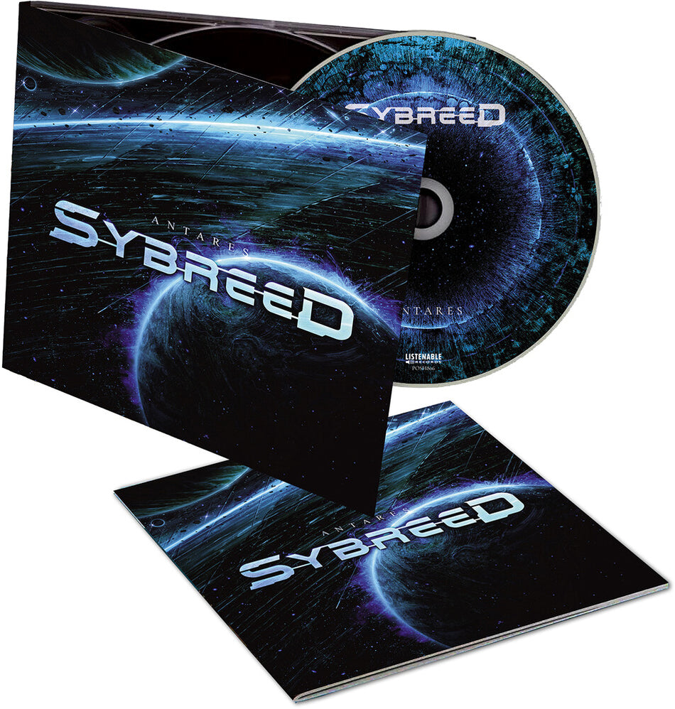 the album cover for Sybreed - Antares