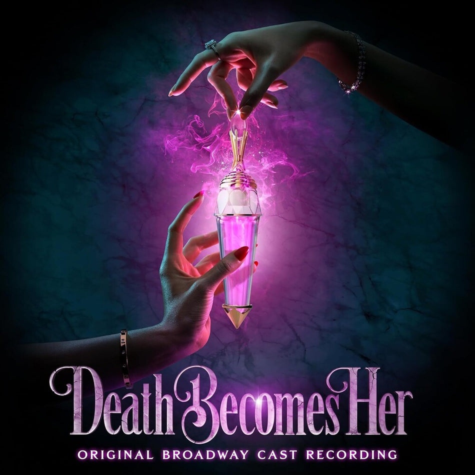 the album cover for Julia Mattison, Noel Carey - Death Becomes Her (Original Broadway Cast Recording) [Andromeda 2LP]