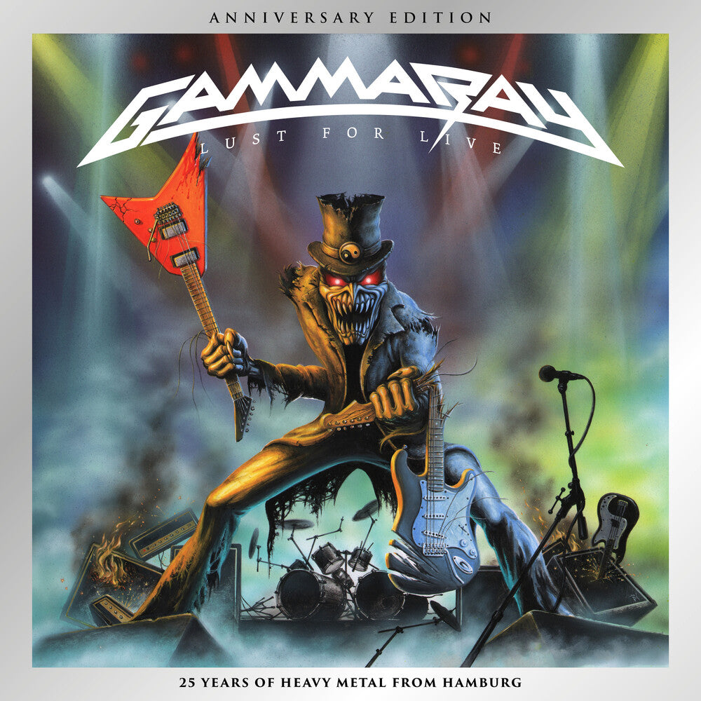 the album cover for Gamma Ray - Lust For Live (Aus)