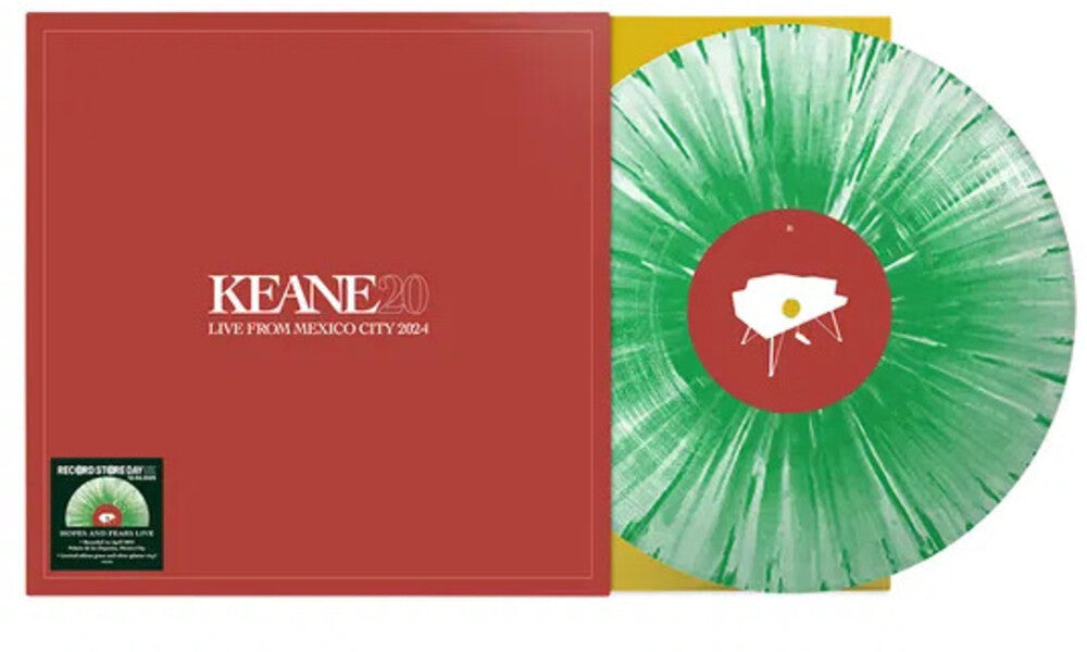 the album cover for Keane - Hopes & Fears 20: Live From Mexico City [Colored Vinyl]