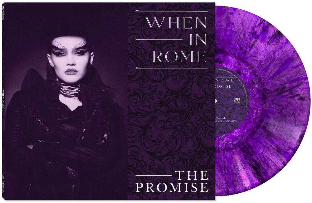 the album cover for When In Rome	 - The Promise	 [Purple Marble LP]