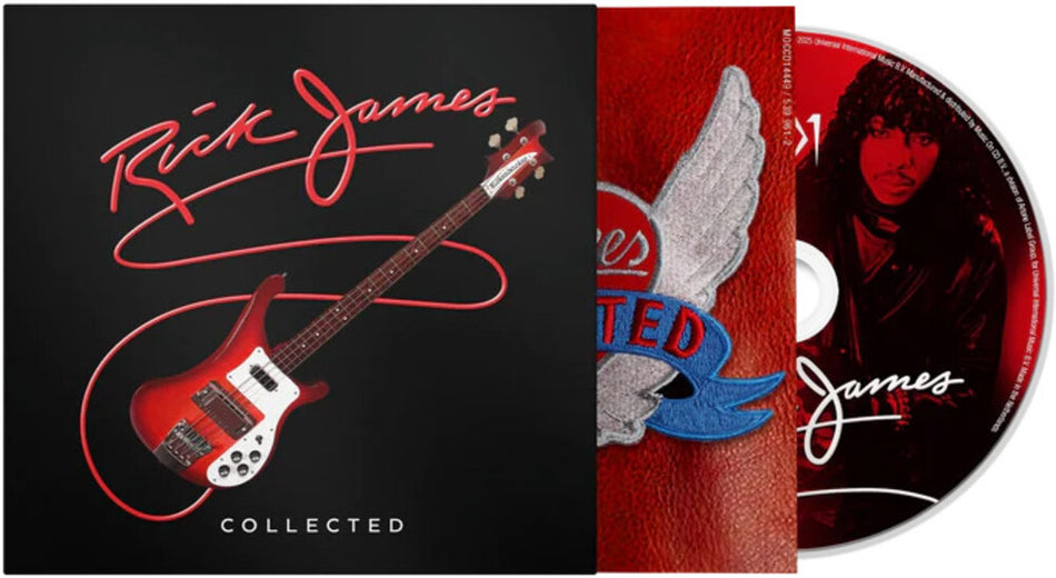the album cover for JAMES, RICK - Collected - 3CD Digipak