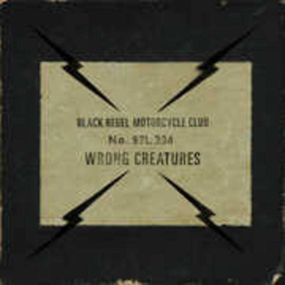 the album cover for Black Rebel Motorcycle Club - Wrong Creatures (Box) [Clear Vinyl] (Phob) (Altc) (Artp)