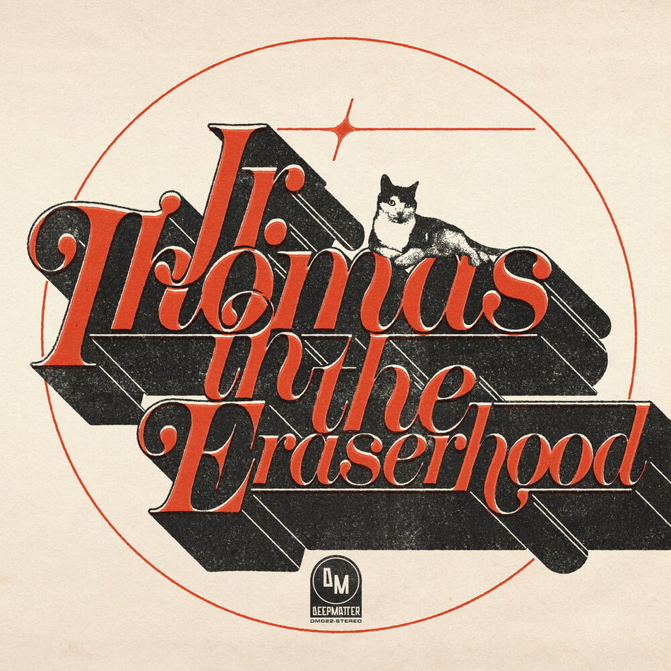 the album cover for Jr Thomas - Jr. Thomas In The Eraserhood [Colored Vinyl] (Wht)