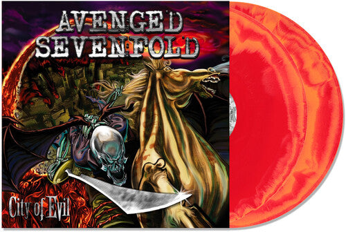 Avenged Sevenfold - City of Evil LP (Indie Exclusive 2 Disc Orange/Red Swirl Vinyl)