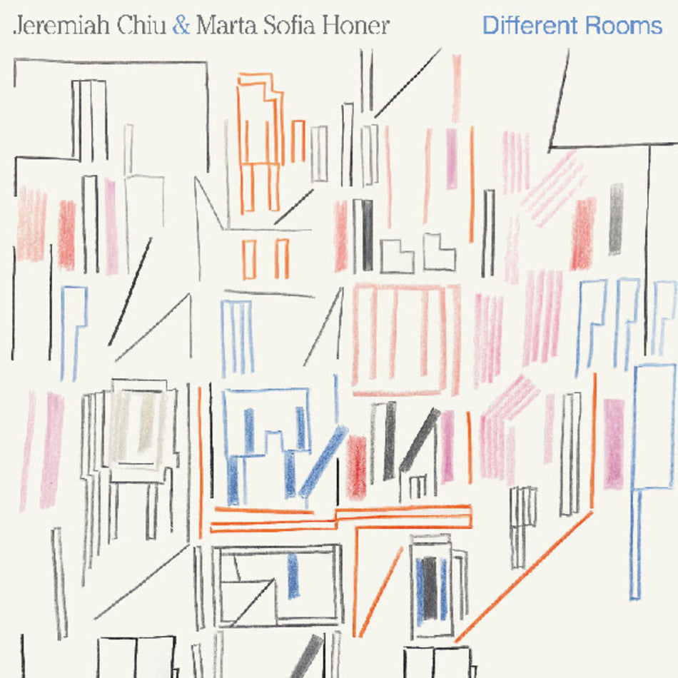 the album cover for Jeremiah Chiu  & Honer,Marta Sofia - Different Rooms