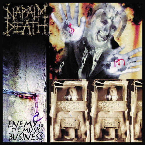 Napalm Death - Enemy Of The Music Business LP (Yellow Vinyl)